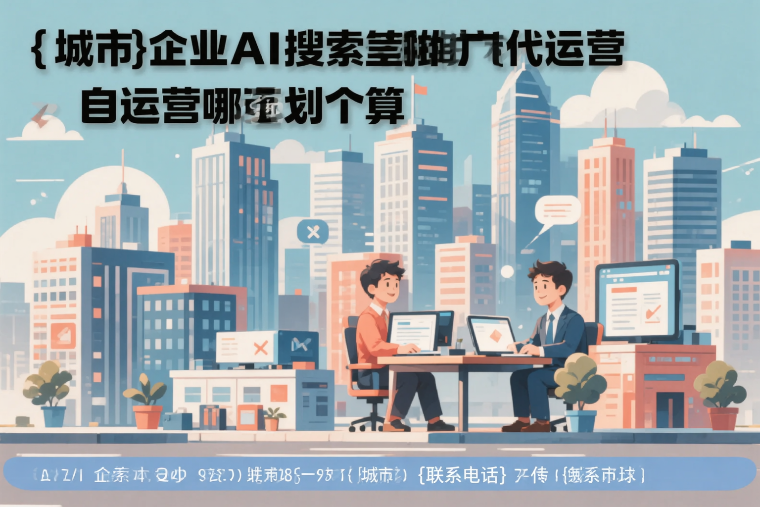 内蒙古企业AI搜索推广代运营和自运营哪个更划算