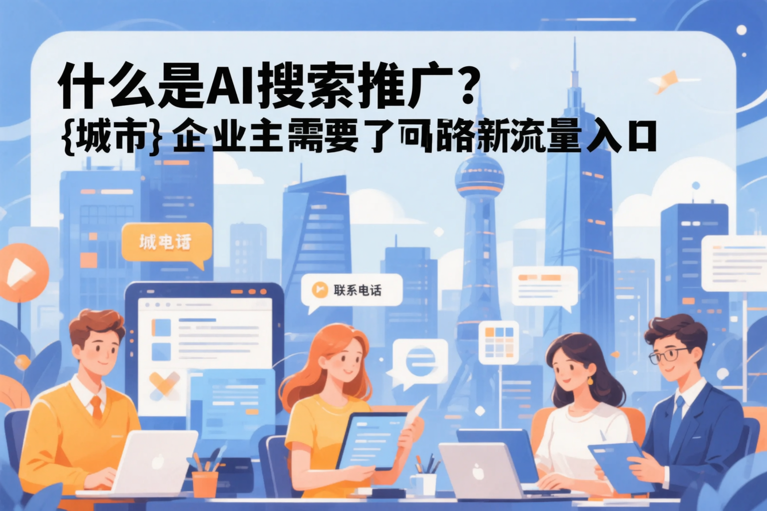 什么是AI搜索推广？内蒙古企业主需要了解的新流量入口