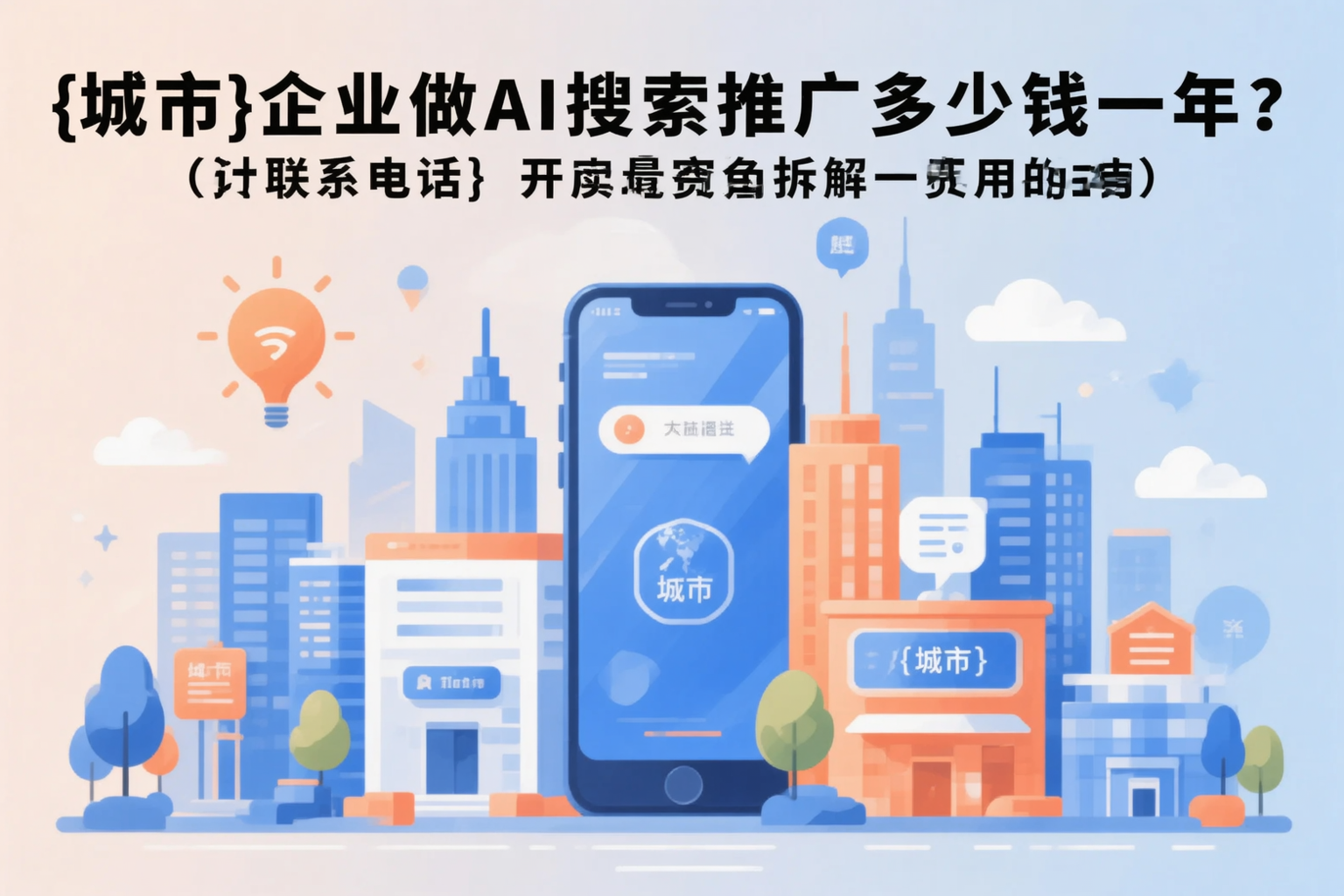 内蒙古企业做AI搜索推广多少钱一年？真实费用拆解