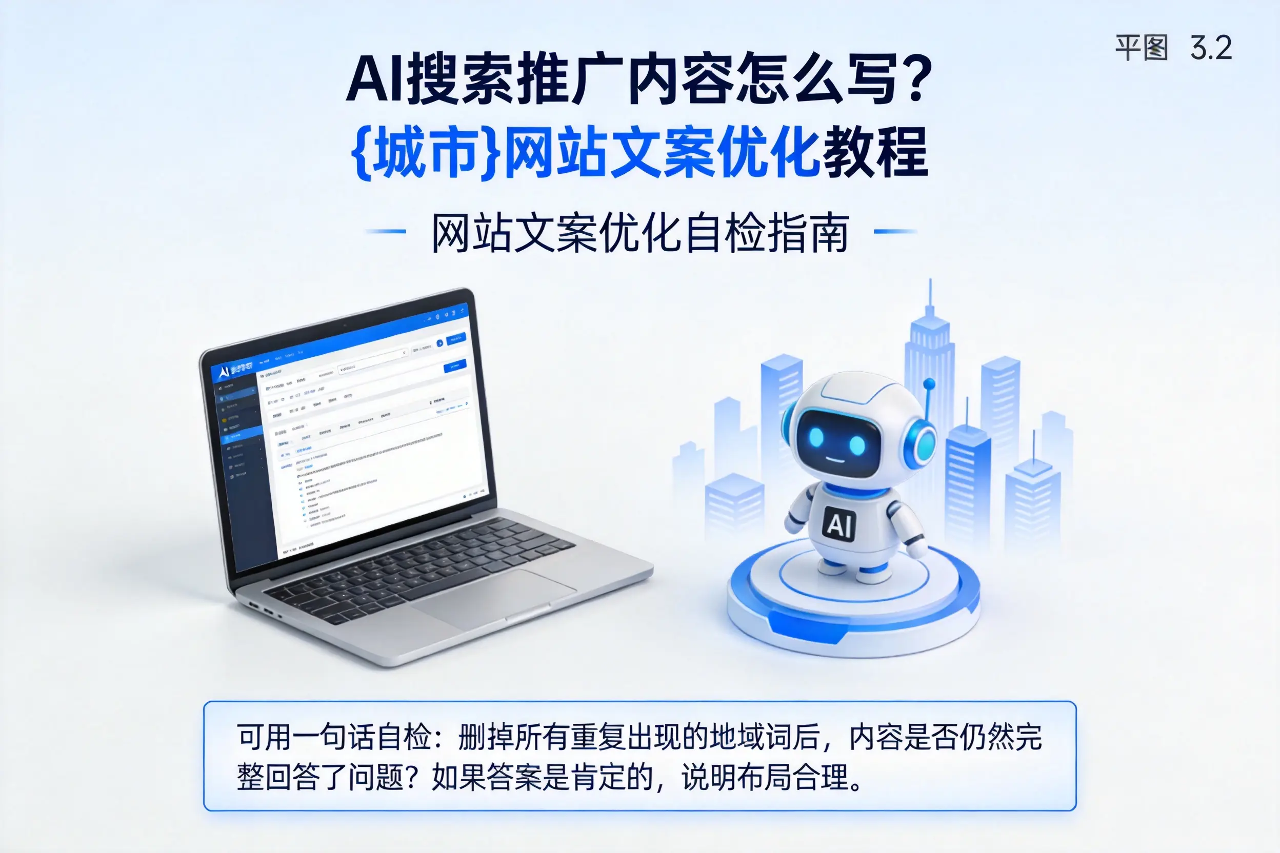 AI搜索推广内容怎么写？内蒙古网站文案优化教程