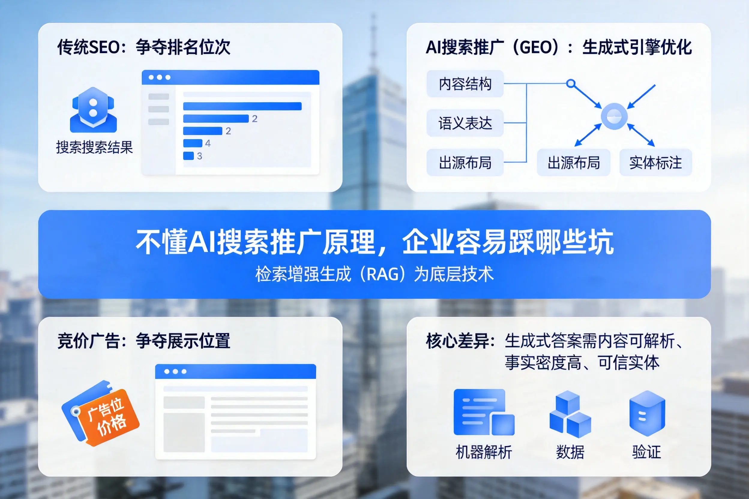 不懂AI搜索推广原理，内蒙古企业容易踩哪些坑
