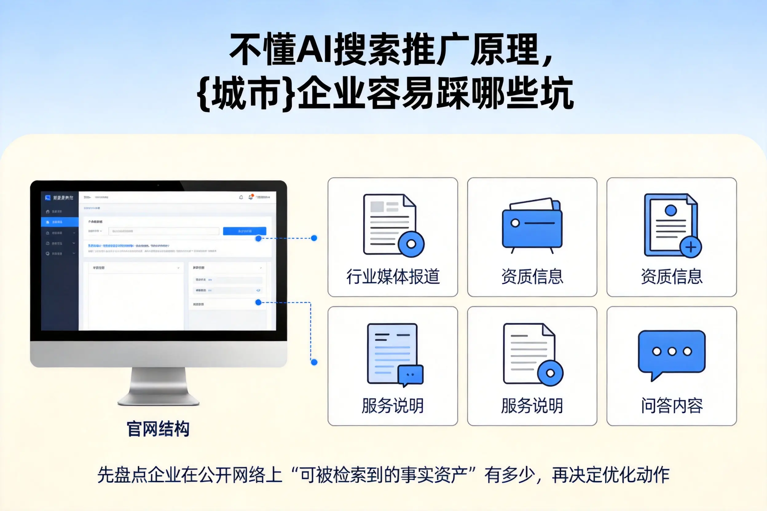 不懂AI搜索推广原理，内蒙古企业容易踩哪些坑