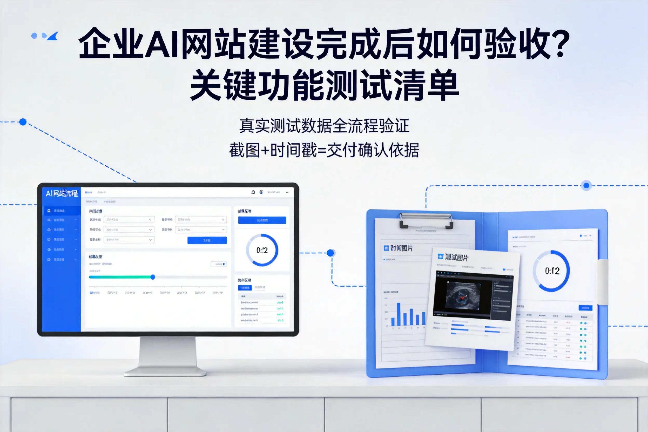 内蒙古企业AI网站建设完成后如何验收?关键功能测试清单