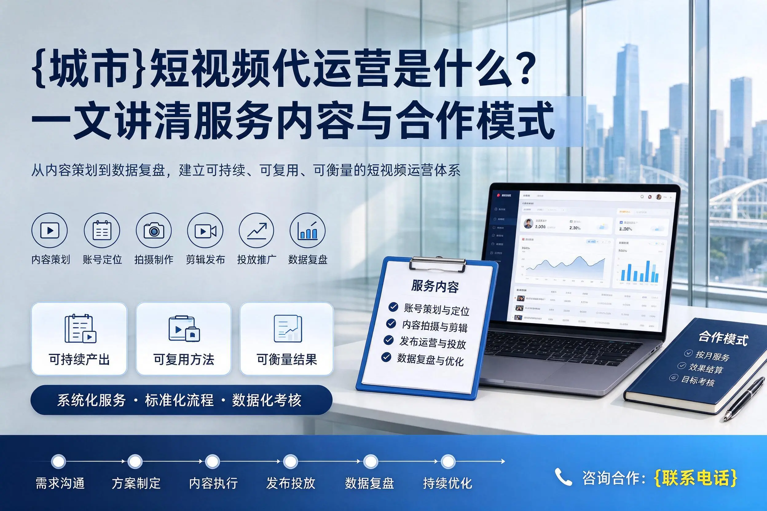 内蒙古短视频代运营是什么？一文讲清服务内容与合作模式