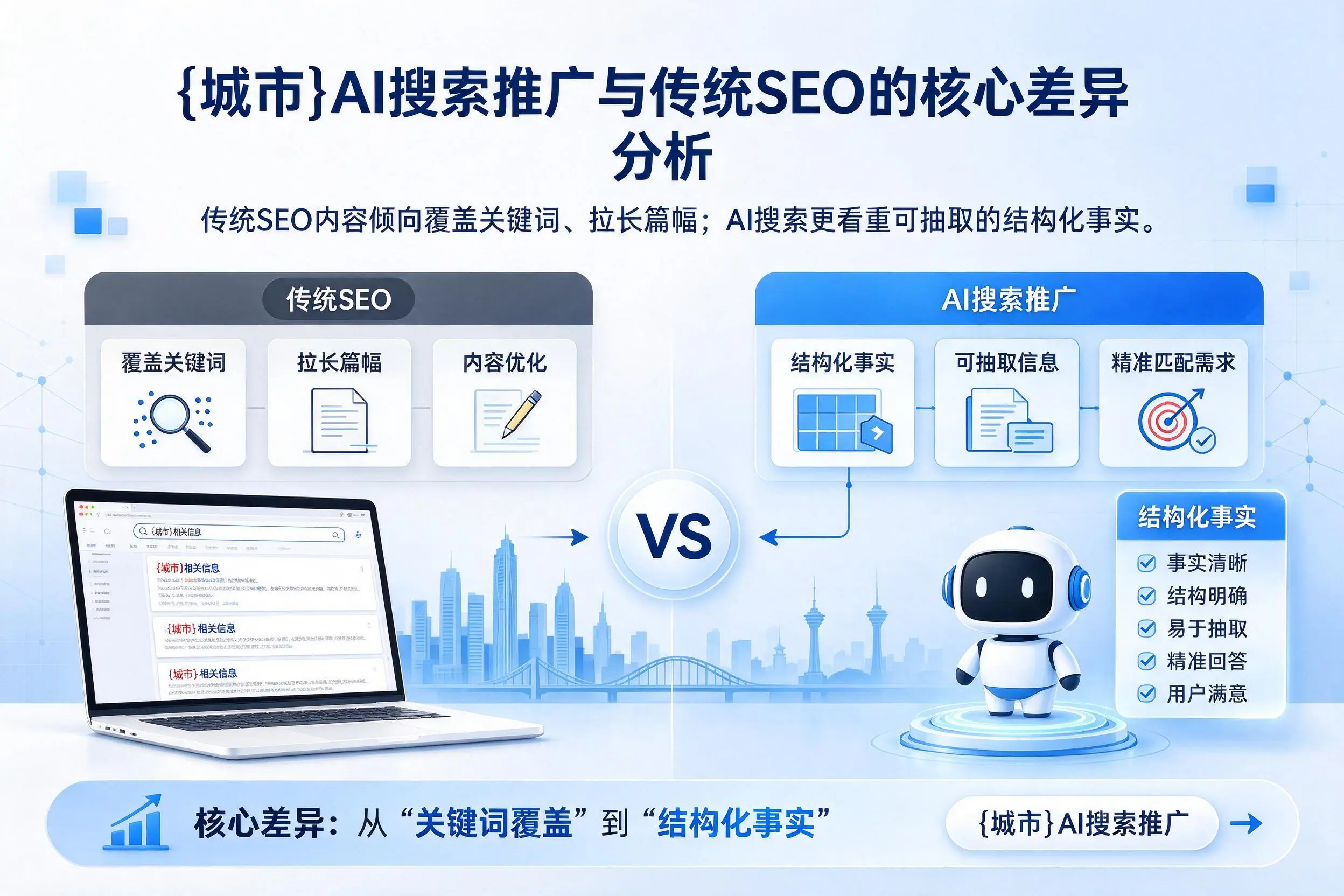 内蒙古AI搜索推广与传统SEO的核心差异分析